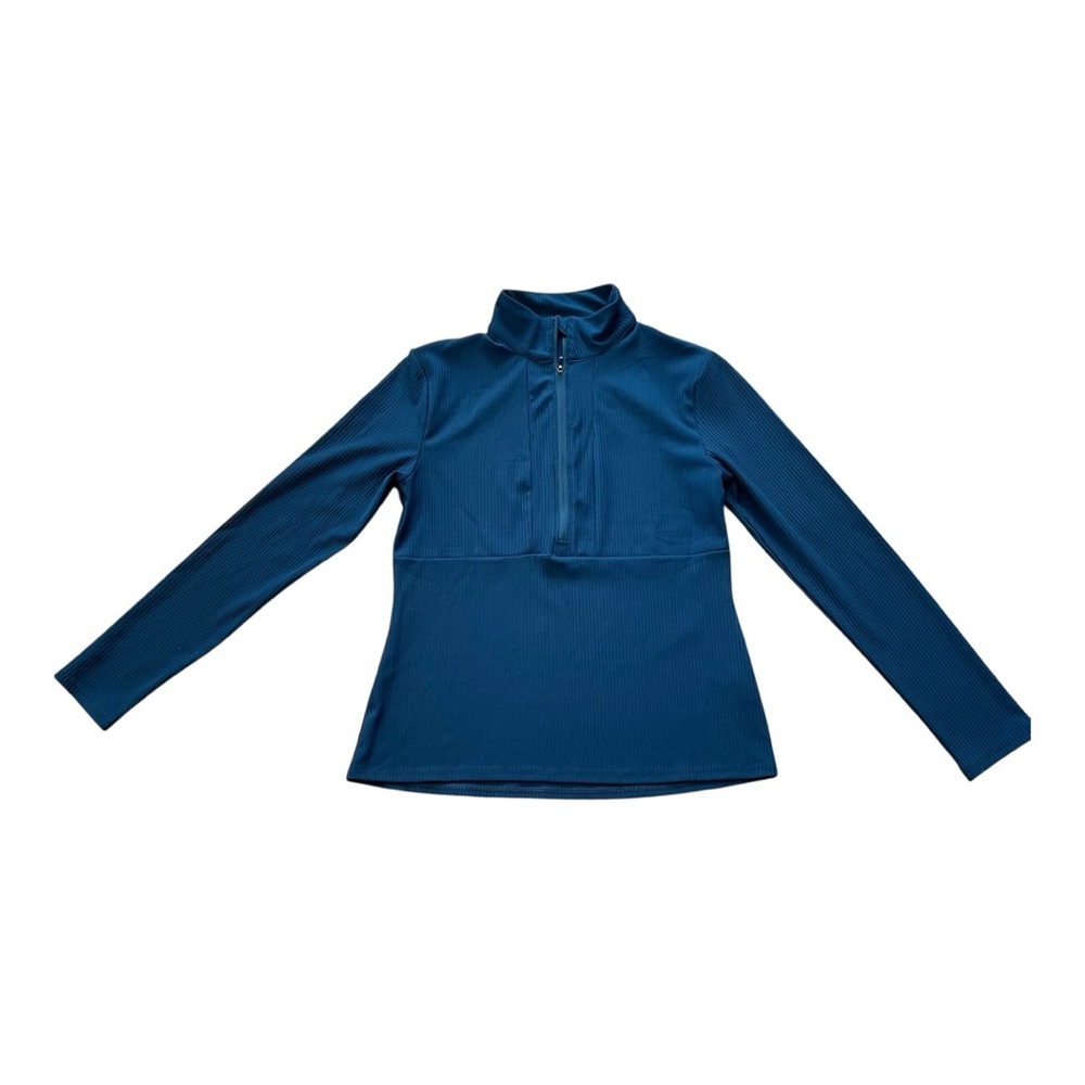 32 Degrees Navy Blue Half-Zip Turtleneck Sweater- Size S